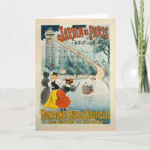 Cartão Jardin de Paris Georges Meunier