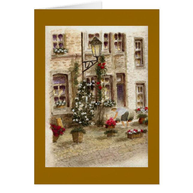 Cartão Jardinagem na cidade (Frente)