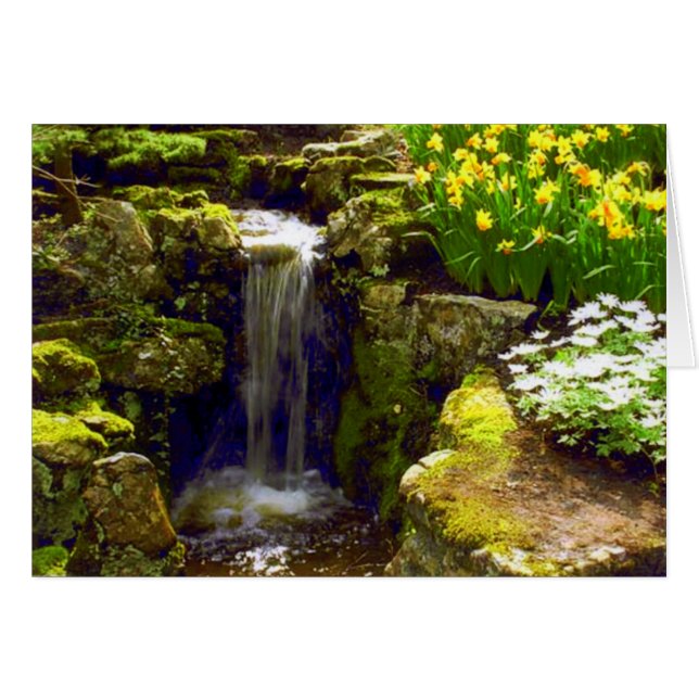 CARTÃO JARDINS DE KEUKENHOF, LISSE HOLLAND (Frente Horizontal)