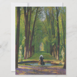 Cartão Jardins do Palácio de Versalhes (França)