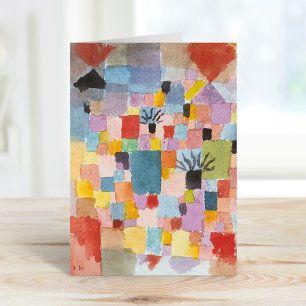 Cartão Jardins do Sul   Paul Klee