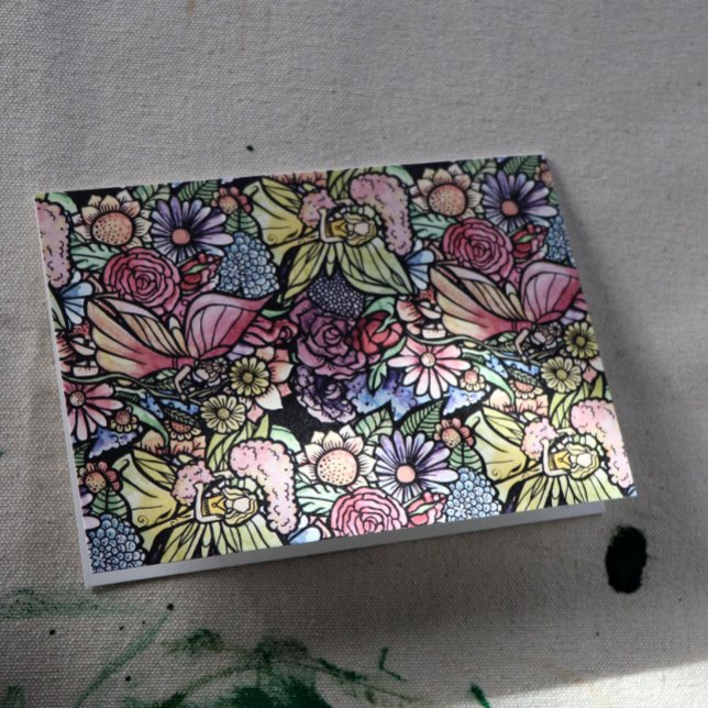 Cartão Jardins Láteos Jardins Flores Feiras (Criador carregado)