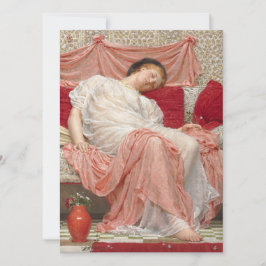 Cartão Jasmine (Bela Jovem Dormindo)