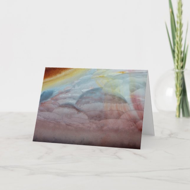 Cartão Jasper policromático (Frente)