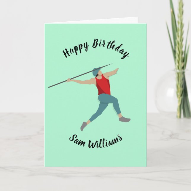 Cartão Javelin (Frente)