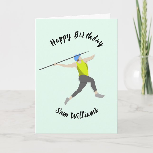 Cartão Javelin (Frente)