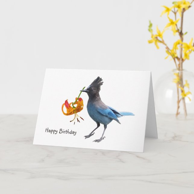 Cartão Jay FlowerBirthday Card (Flor Amarela)