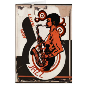 Cartão Jazz vivo