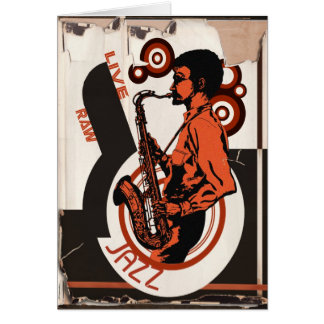 Cartão Jazz vivo