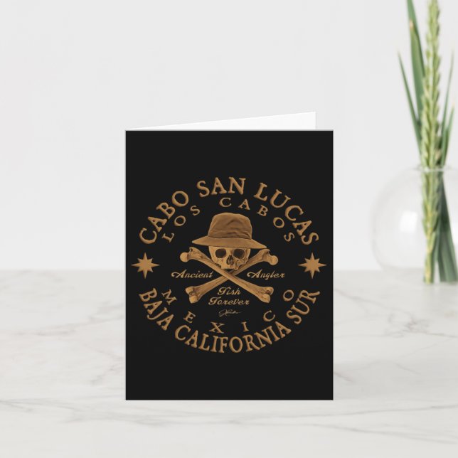 Cartão Jcombs Cabo San Lucas Pesca Forever Team Funny F (Frente)