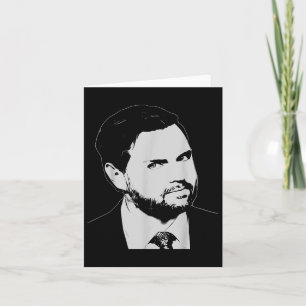 Cartão Jd Vance 2028 Glance Inauguration 2025 Vp