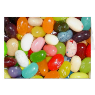 Cartão Jelly Beans