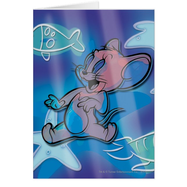 Cartão Jerry Trippy Fish (Frente)