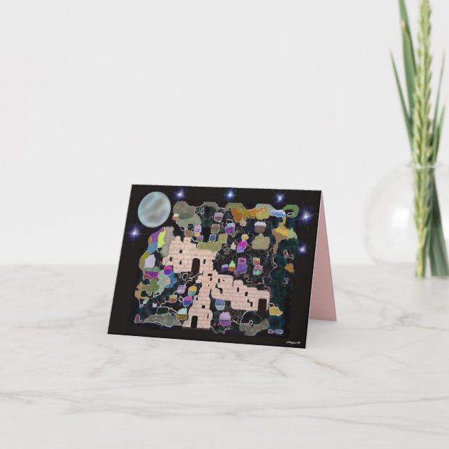 Cartão Jerusalém do próximo ano (Frente)