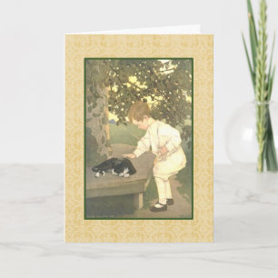 Cartão Jessie Wilcox Smith trabalho de arte.