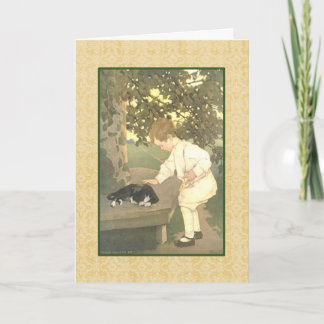 Cartão Jessie Wilcox Smith trabalho de arte.