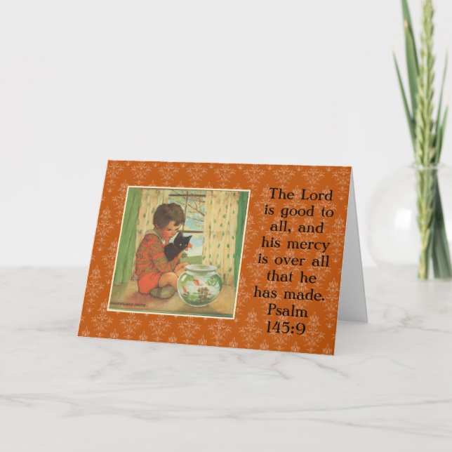 Cartão Jessie Wilcox Smith trabalho de arte. (Frente)