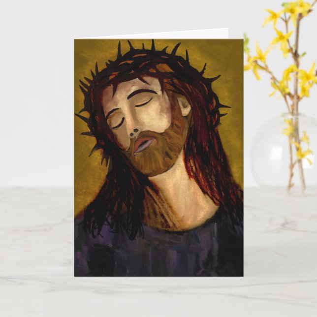 Cartão Jesus (Flor Amarela)