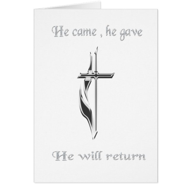 Cartão Jesus (Frente)