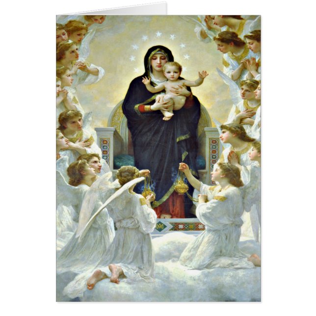 Cartão Jesus abençoado (Frente)