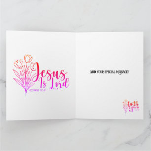 Cartão Jesus - Adicione sua mensagem especial