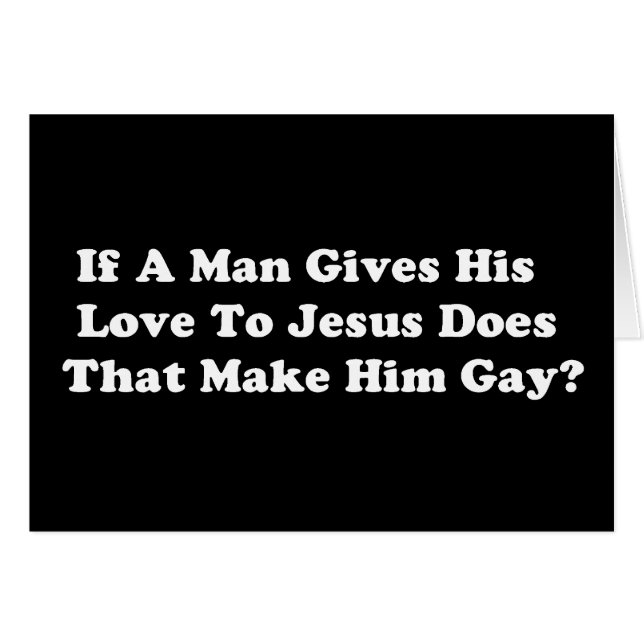 Cartão Jesus alegre (Frente Horizontal)