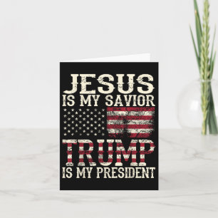 Cartão Jesus Americano Engraçado É O Meu Tremor De Salvaç