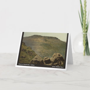 Cartão Jesus Andou Aqui: Monte das Bem-Aventuranças