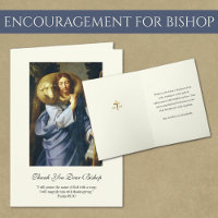 Jesus Bom Pastor Bishop Encorajado