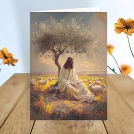 Cartão Jesus Christ Easter Religious Chisrian