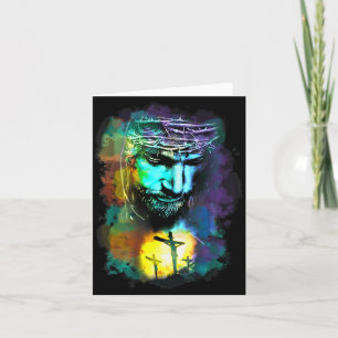 Cartão Jesus Cristo Cruz Cultura Religiosa Arte Cristã P