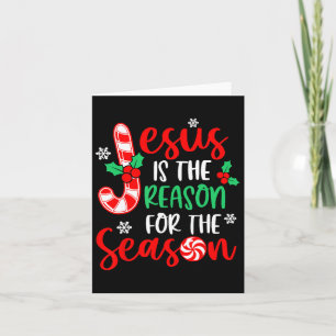 Cartão Jesus É A Razão Da Temporada De Natal