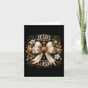 Cartão Jesus É A Razão Para O Natal Da Época Jesus