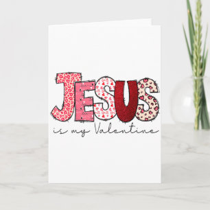 Cartão Jesus É Meu Namorado Fé Cristã Religiosa Va