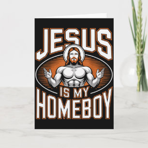Cartão Jesus É Meu Parceiro Religioso Academia Fé Cristã