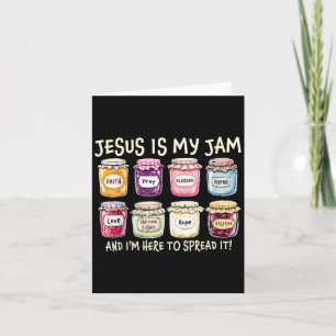 Cartão Jesus É Minha Paixão E Estou Aqui Para Espalhar Bí