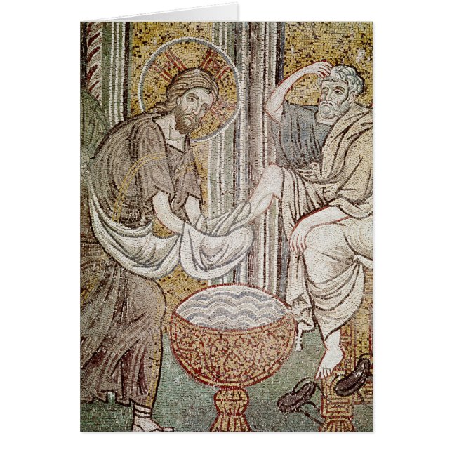 Cartão Jesus e St Peter (Frente)