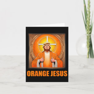 Cartão Jesus Funny Trump 1