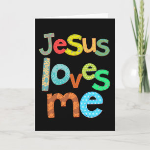 Cartão Jesus me ama