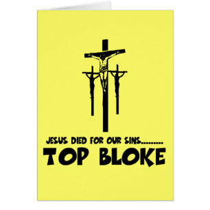 Cartão Jesus morreu para nossos pecados