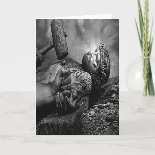 Cartão Jesus Nailed Greeting card