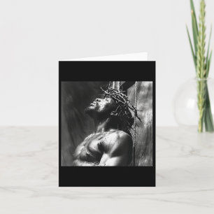 Cartão Jesus Negro, Cristianismo, Igreja, Cristo, Jesus _