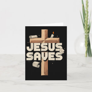 Cartão Jesus Salva