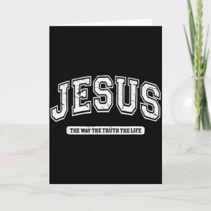 Cartão Jesus Vintage O Caminho A Verdade A Vida Design