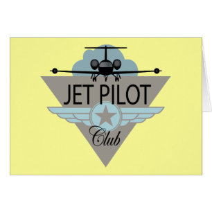 Cartão Jet Pilot Club