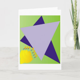 Cartão Jewish Star/Menora Card