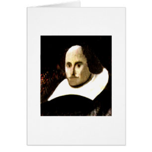 Cartão jGibne do retrato de Stratford-em cima-Avon