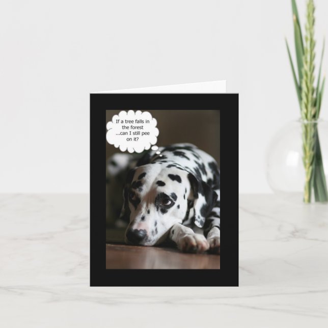 Cartão Jiggs filosófico (Frente)