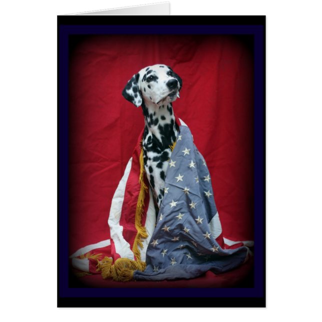 Cartão Jiggs patriótico (Frente)