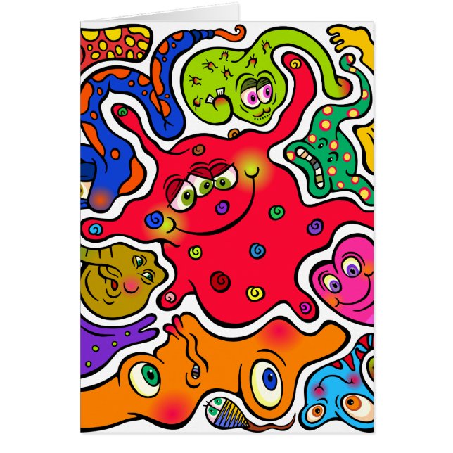 Cartão Jigsee Germs (Frente)